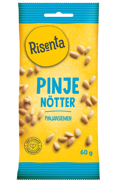 Påse med pinjenötter från Risenta