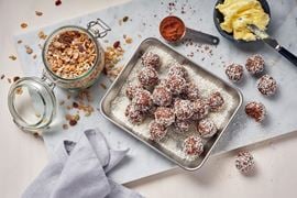 Chokladbollar med müsli