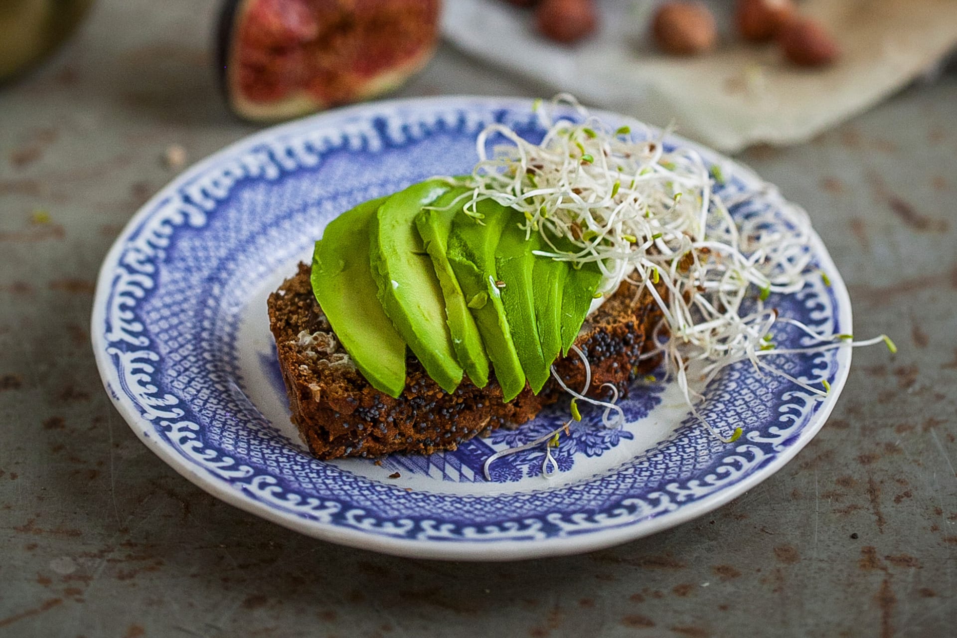 Filmkjölksbröd med avokado